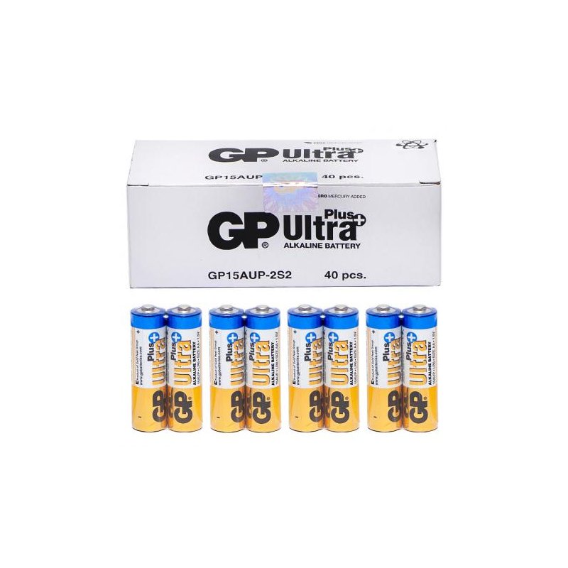 Батарейка GP 15АUP-2S2 по 2 шт  AlkalineUltra Plus