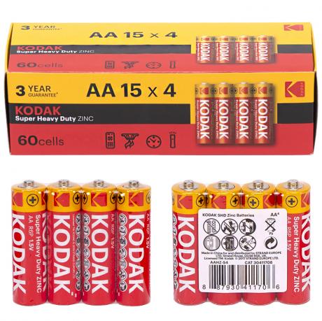 Батарейка KODAK R-6  AA  60 штук