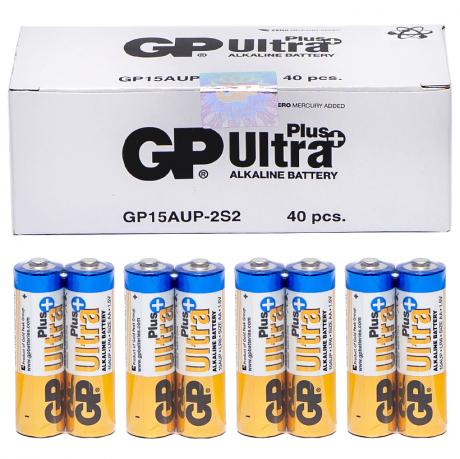 Батарейка GP 15АUP-2S2 по 2 шт  AlkalineUltra Plus