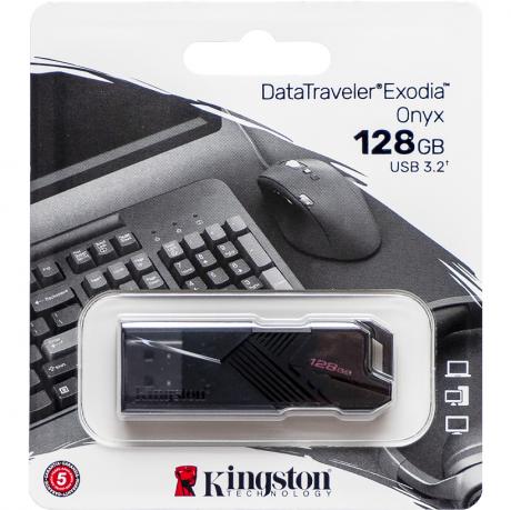 Флешка Kingston USB 128Gb DT Exodia Onyx USB 3.2 332742