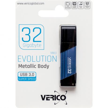 Флешка Verico USB 32Gb MKII Navy Blue USB 3.0 603815