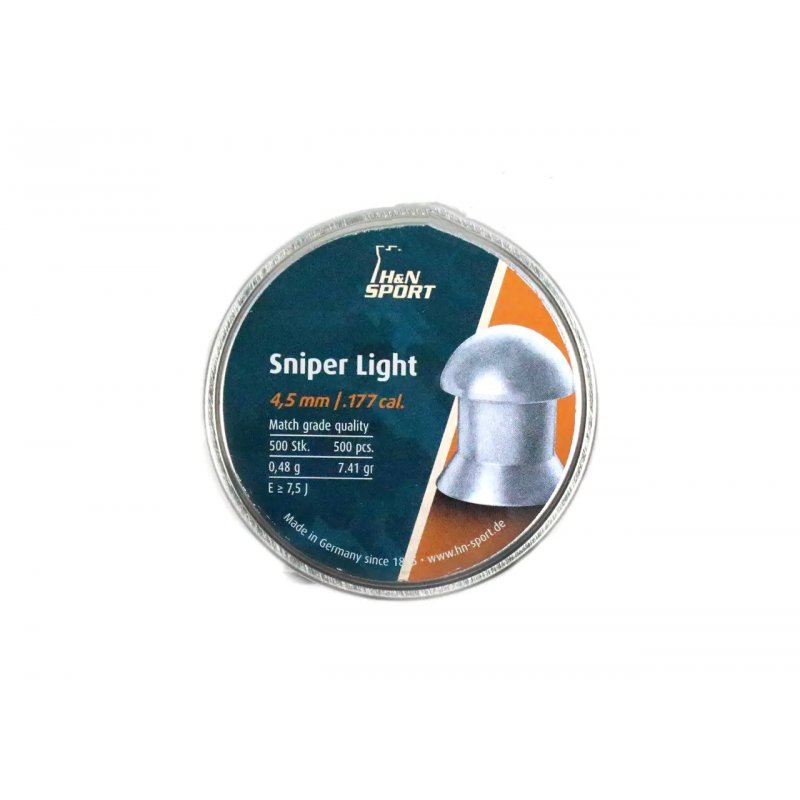 Кулі HN Sniper Light 4.50мм, 0.48г, 500шт EXP-001649