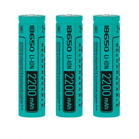 Акумулятори VIDEX Li-Ion 18650-P(БЕЗ ЗАХИСТУ) 2200mAh