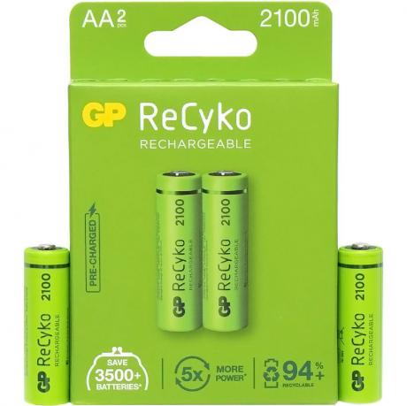 Аккумулятор GP NiMH 1.2V 210AAHСE-2EB2 ReCyko GP-186431