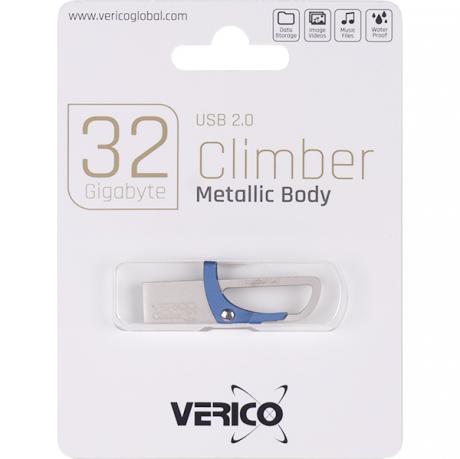 Флешка Verico USB 32Gb Climber Blue 1UDOV-RFBE33-NN 603181