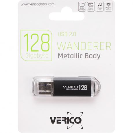 Флешка Verico USB 128Gb Wanderer Black 600791