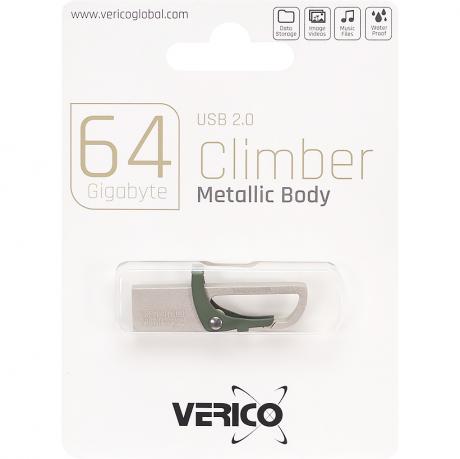 Флешка Verico USB 64Gb Climber Green  603235