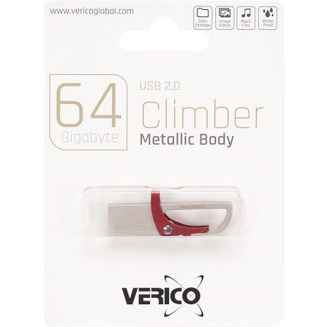 Флешка Verico USB 64Gb Climber Red  603242