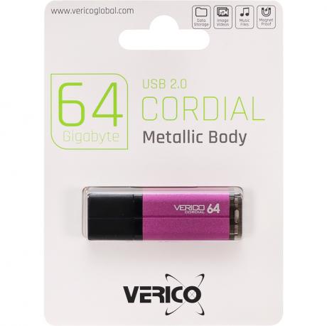 Флешка Verico USB 64Gb Cordial Pink 601446