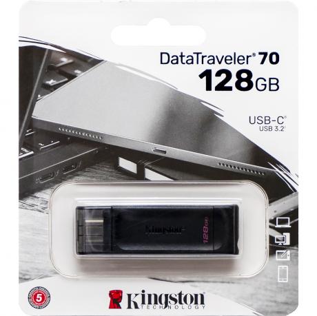 Флешка Kingston USB 128Gb DT 70 USB 3.2 305371