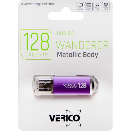 Флешка Verico USB 128Gb Wanderer Purple 600821