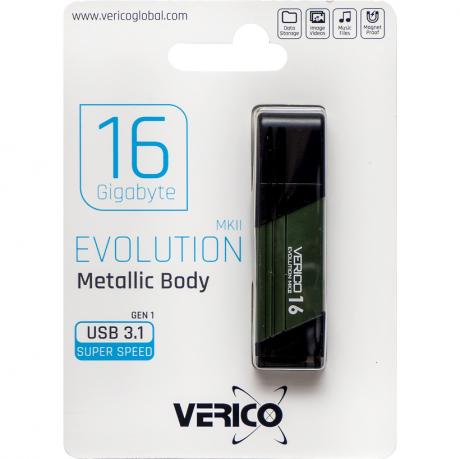 Флешка Verico USB 16Gb MKII Olive Green USB 3.1 603754