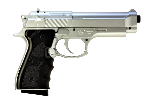 G052S Страйкбольний пістолет Galaxy Beretta 92 пластиковий сталевий