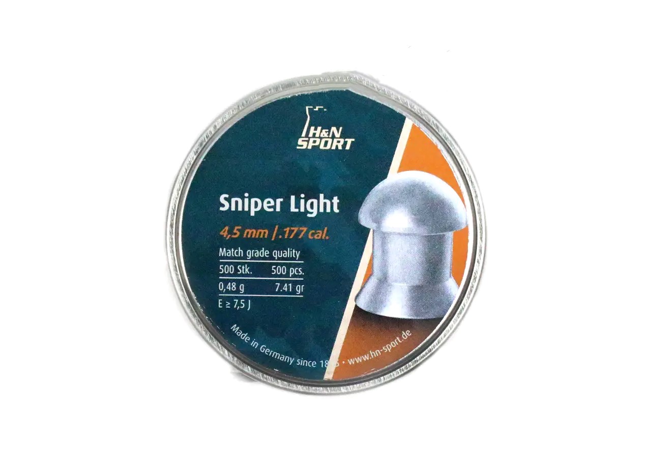 Кулі HN Sniper Light 4.50мм, 0.48г, 500шт EXP-001649