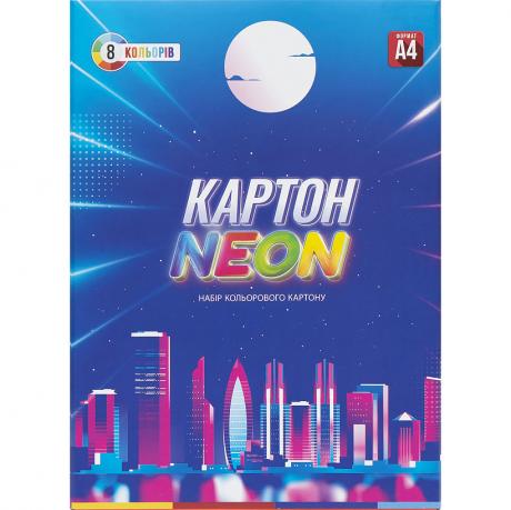 Кольоровий картон А4 