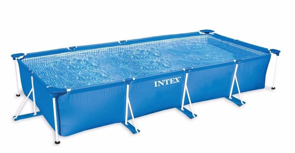 Басейн прямокутний 28272NP Intex Rectangular Frame Pool